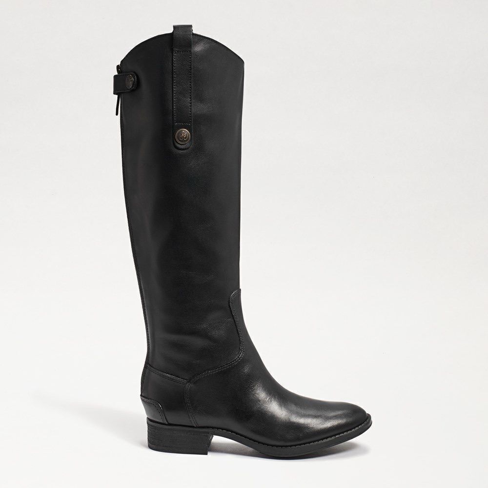 Sam Edelman Black Penny leather boots - Picture 2 of 9